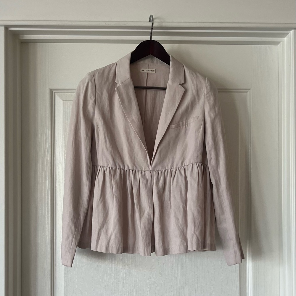 Ulla Johnson Light Pink Blazer